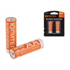 Батарейка AA LR6 1,5V alkaline 2шт. ЮПИТЕР (JP2121)