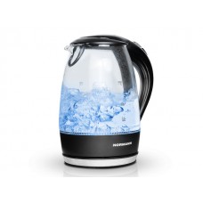Чайник электрический AKL-231 NORMANN (2200 Вт, 1,7 л, стекло, подсветка)