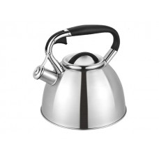 Чайник со свистком, нержавеющая сталь, 3.0 л, Jasmine, PERFECTO LINEA (Диаметр 22 см., высота 23 см., общий объем изделия 3,0 л.) (52-330002)