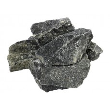 Камень Габбро-Диабаз, колотый, в коробке по 20 кг, 