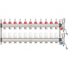 Коллекторная группа AVE136, 11 вых. AV Engineering (PRO серия Для теплого пола и водоснабжения) (AVE13600111)