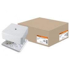 Коробка распаечная КР 50х50х20 ОП с клем. колодкой белая IP40 TDM (SQ1401-0202)