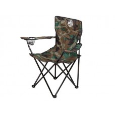 Кресло складное кемпинговое с держателем для бутылок + чехол, хаки, серия Coyote, ARIZONE (42-909400)