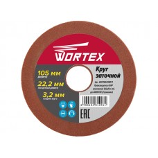 Круг заточной 105х22.2х3.2 мм WORTEX (GCD103210011)