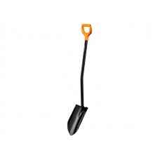 Лопата штыковая с удлиненным лезвием и удлин ручкой FISKARS (черная) (1067517)
