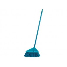 Метла для уборки мусора Solid, голубая, PERFECTO LINEA (43-205100)