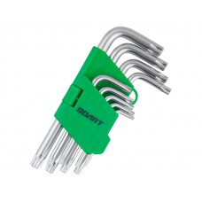 Набор ключей Torx T10-T50 9шт коротких ВОЛАТ (11025-09)