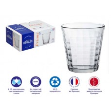 Набор стаканов, 6 шт., 275 мл, серия Prisme Clear, DURALEX (Франция) (1033AB06D0111)