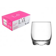 Набор стаканов для виски, 6 шт., 290 мл, серия Adora, LAV (LV-ADR15F)