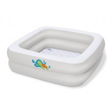 Надувной детский бассейн Scrub-a-Dub Babu Tub, 86x86х25 см, BESTWAY (от 0 до 3 лет) (51116)