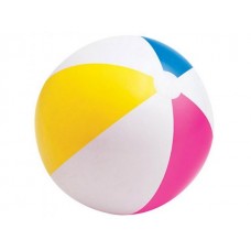 Надувной мяч, 4-х цветный, 61 см, INTEX (от 3 лет) (59030NP)