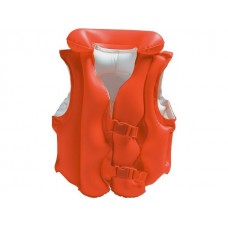 Надувной жилет для плавания Deluxe, 50х47 см, INTEX (от 3 до 6 лет) (58671NP)