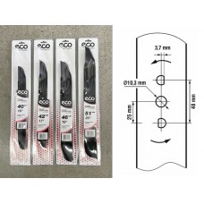 Нож для газонокосилки 46 см ECO (в блистере, для LG-533, LG-534, LG-633, LG-634) (LG-X2002)