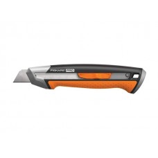Нож с выдвижным, сменным лезвием18мм CarbonMax FISKARS (1027227)