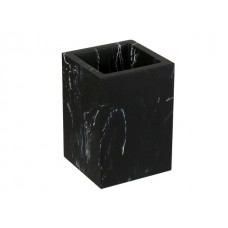 Стакан MARBLE, черный, PERFECTO LINEA (Композитный материал: полирезин под натуральный камень) (35-000013)