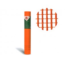 Стеклосетка штукатурная 5х5, 1мх50м, 160, оранжевая, DIY (разрывная нагрузка 1300Н/м2) (4814273000744) (LIHTAR)