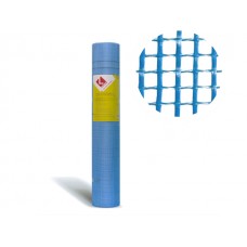 Стеклосетка штукатурная 5х5, 1мх50м, 160, синяя, PROFESSIONAL (разрывная нагрузка 2000Н/м2) (4814273000478) (LIHTAR)