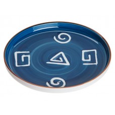 Тарелка-блюдо керамическая, 20х20х2.5 см, серия BLUE MARINE, PERFECTO LINEA (17-122001)